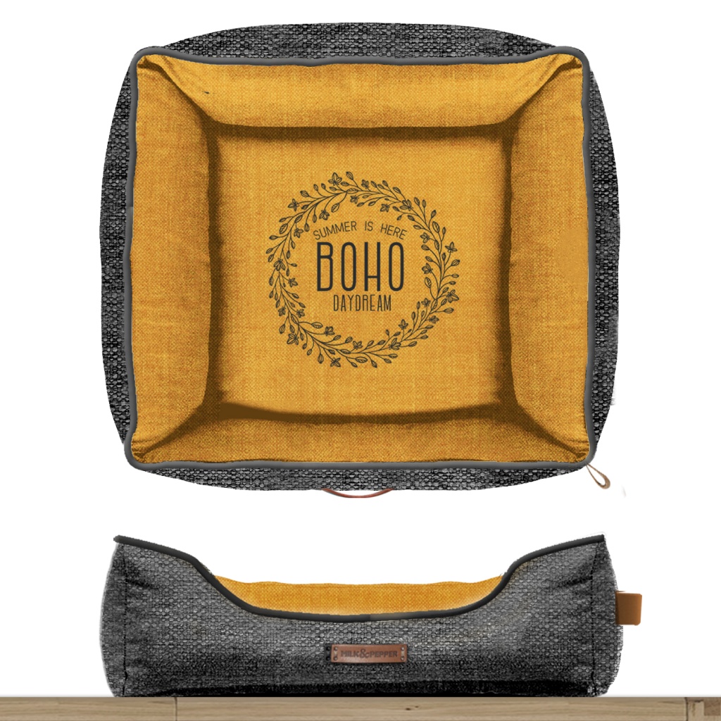 M&P Boho Sofa Curry Ellios Hund & Katt AB